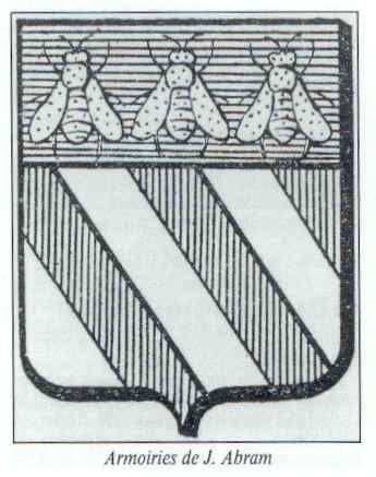 Armoiries de J. Abram.