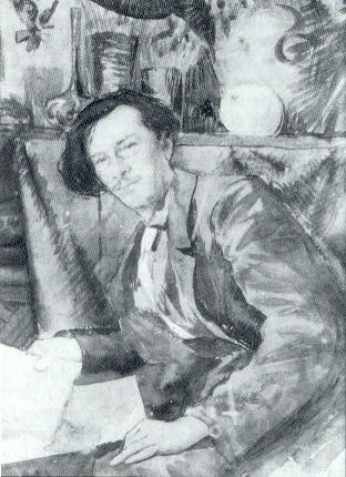 Autoportrait d’Emile Gerlach.