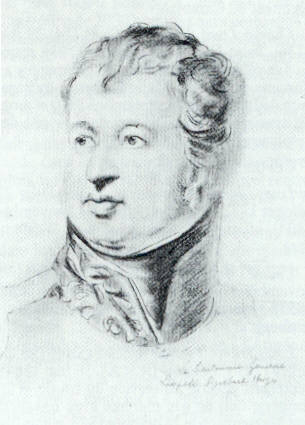 Le lieutenant général Hugo en 1827.